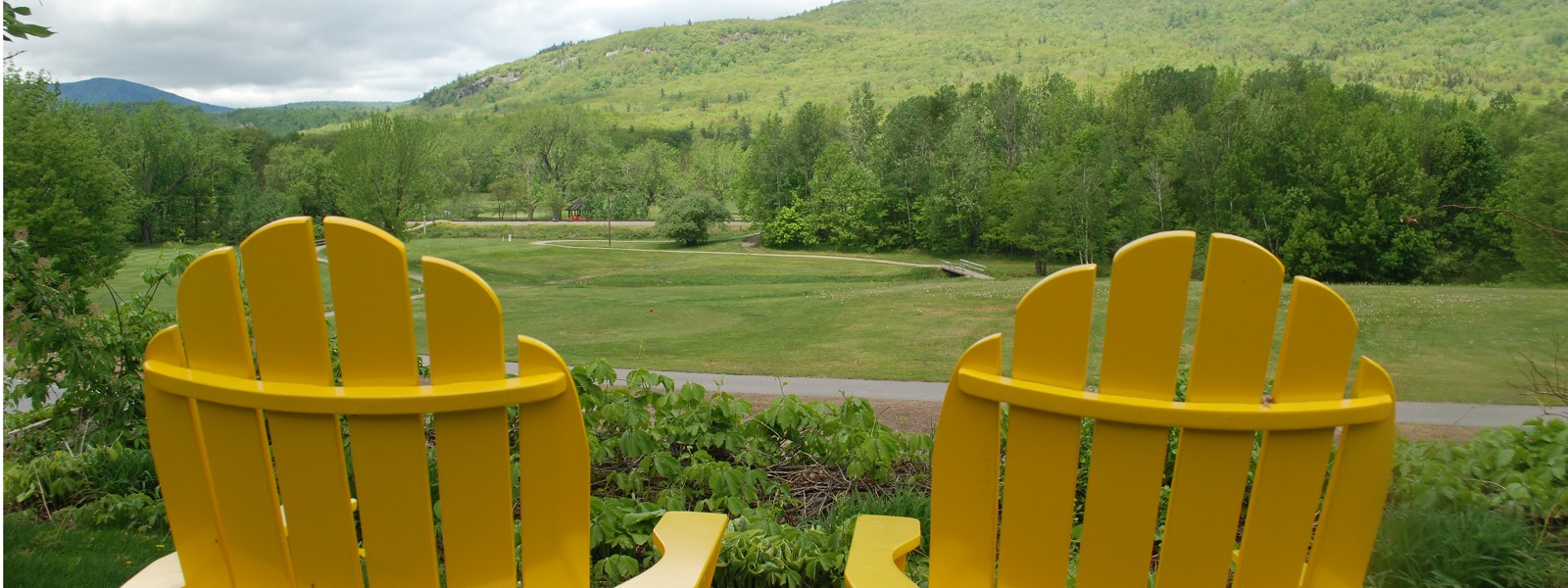 Scenic Views in the White Mountains of NH